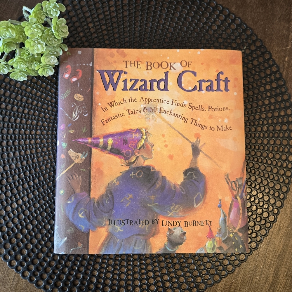 5 for $25 The Book of Wizard Craft Kids Reading Witch Magic Fun Fiction